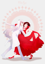 __ruby_rose_and_weiss_schnee_rwby_drawn_by_kuma_bloodycolor__0eecdb5f5885b8ee66db7bb35197593c