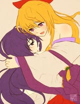 __himemiya_chikane_and_kurusugawa_himeko_kannazuki_no_miko_drawn_by_bonpyro__a4646f2b65b243205a44cbb1542307c4