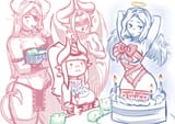 __synth_taiko_demon_mom_and_lucia_original_drawn_by_iahfy__f08963521463854d9ab6d46cc71b8988