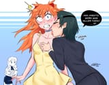 __souryuu_asuka_langley_katsuragi_misato_and_himeno_neon_genesis_evangelion_and_1_more_drawn_by_sytokun__826bc5f2dc3083b2135401328faf115a