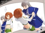 __frieren_lawine_and_kanne_sousou_no_frieren_drawn_by_abe_kanari__db58c7f801aeafbe4d7e9f8d6b2e29dc