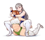 __lawine_and_kanne_sousou_no_frieren_drawn_by_hanzo_2929__3fdf076fd58abd3acb48757a8dd0ecb9