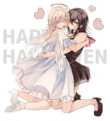 __shiina_saya_and_amamiya_aoi_original_drawn_by_strawberry_akira_love__9568e2a542b03020577e2e23831b235d