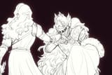 __malenia_blade_of_miquella_and_cleanrot_knight_finlay_elden_ring_drawn_by_boned_woo__d397effb31d41ceef187b9bb38825bdd