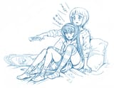 __reizei_mako_and_cutlass_girls_und_panzer_drawn_by_bbb_friskuser__ddf4e2191f7c9a9171e050877fde2bcf