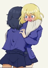 __andou_and_oshida_girls_und_panzer_drawn_by_nao21n__154c1dc855a1ad300a6cf4661c1283bf