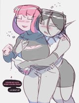 __marceline_abadeer_and_princess_bonnibel_bubblegum_adventure_time_drawn_by_steemyart__b514602c6cb969815ffd2683af1f5802