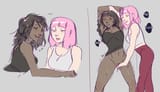 __marceline_abadeer_and_princess_bonnibel_bubblegum_adventure_time_drawn_by_steemyart__f130a84514d65502931f05ae286cd982
