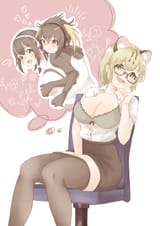 __humboldt_penguin_rockhopper_penguin_and_margay_kemono_friends_drawn_by_0nanaten__86d90d5d44f10e73b5c827253c9a4a5d