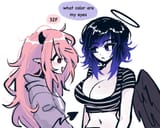 __june_and_kaina_original_drawn_by_megrocks__2ef0e1abeee76e6590d91c5036273ca2