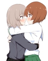 __nishizumi_miho_and_itsumi_erika_girls_und_panzer__6d54e9a649f7937123b7b19578c53686