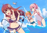 __yoshida_yuuko_chiyoda_momo_lilith_and_hinatsuki_mikan_machikado_mazoku_drawn_by_kaai_yuu__fe72b6001e3cd31f9be66102866ea798