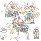 __koharu_kanna_chiyo_and_ena_love_bullet_drawn_by_anjuro_zeeku__1c7ae76711edfa3463d9ae343875a754