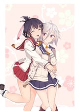 __yanase_mai_and_itomi_sayaka_toji_no_miko_drawn_by_80mph__74d29067fa2de4738a68a200be0b239b