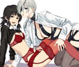 __quanxi_and_mifune_fumiko_chainsaw_man_drawn_by_shiren_ourboy83__b95be1d2513264d667476f8e75620ffb