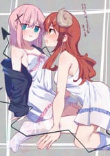 __yoshida_yuuko_and_chiyoda_momo_machikado_mazoku_drawn_by_shimeji_wyvern__8d176c268dfb445e992d77264eca5306