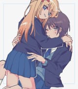 __toshinou_kyouko_and_funami_yui_yuru_yuri_drawn_by_mirabilite0318__6ef1eaa7775acebbd8f7ae9fab953206