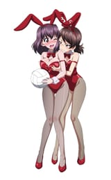 __kondou_taeko_and_kawanishi_shinobu_girls_und_panzer_drawn_by_key_gaigaigai123__cbfafaac2a8aa903911a6e851a285356