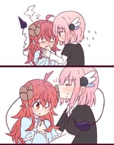 __yoshida_yuuko_and_chiyoda_momo_machikado_mazoku_drawn_by_fukodesu__f53ad12d5eeda45d6fc04009439a6d60