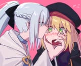 __artoria_pendragon_morgan_le_fay_artoria_caster_and_artoria_caster_fate_and_1_more_drawn_by_hwanm_fate__8160b15a4b34e7d057198420859535f6