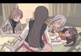 __asakura_mihono_inago_akira_hitakami_makoto_and_toribane_yuuki_toji_no_miko_and_1_more_drawn_by_mashitono_desu__bf20aab8fc521d5f38ae25a655893dee