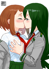 __uraraka_ochaco_and_asui_tsuyu_boku_no_hero_academia_drawn_by_hanamuko_hana_muko__208255b0c468db74cbafaffdb832d4c8