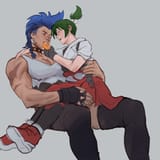 __kiriko_and_junker_queen_overwatch_drawn_by_fluffy_lamby__5caa2483baaceb68f67d7a51052bdaff