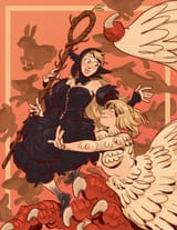 __marcille_donato_falin_touden_falin_touden_and_marcille_donato_dungeon_meshi_drawn_by_aalexfletcher__9c58332b31b8deb9a93ce201cb4ccf84