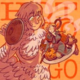 __marcille_donato_falin_touden_falin_touden_and_walking_mushroom_dungeon_meshi_drawn_by_aalexfletcher__3574decb0a0650491b8aff37ce9b92b8