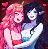 __marceline_abadeer_and_princess_bonnibel_bubblegum_adventure_time_drawn_by_yumykon__1f072613b6a0d5235968485bd773e378