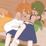 __kochiya_sanae_and_kudamaki_tsukasa_touhou_drawn_by_kokowoch__c52fd6fef9e2596f04208f8aba047796