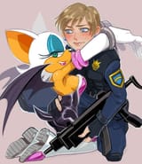 3986__dead+source_suggestive_artist-colon-c2ndy2c1d_agent+topaz_rouge+the+bat_bat_human_badge_blushing_boots_earring_fingerless+gloves_frown_gloves_gun_hand+