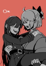 __okita_souji_and_oda_nobunaga_fate_and_1_more_drawn_by_goma1021__b070f4000f6f41983cd9b8d30f4f3866