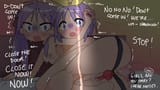 hiiragi kagami and hiiragi tsukasa (lucky star) drawn by pinkmelonsfw - 285a025a82c654aefd269a1d0381c0de