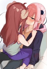 __yoshida_yuuko_and_chiyoda_momo_machikado_mazoku_drawn_by_borushichi__d511ee4feb68eb9d55a4404be5488cea