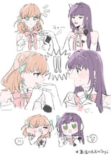 __hinoshita_kaho_and_otomune_kozue_love_live_and_1_more_drawn_by_zuisetsu__3487276ad73fa50bc438de49a9f26f5a