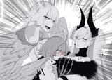 __fujimaru_ritsuka_lilith_louhi_louhi_and_lilith_fate_and_1_more_drawn_by_55nyako20__a1a1ab91c2f5bc40e03b1384de1d102e