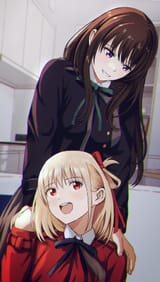 __nishikigi_chisato_and_inoue_takina_lycoris_recoil_drawn_by_konbanwa01__7b3520335819de12a848db53eb206422