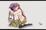 __ebisuzawa_kurumi_and_wakasa_yuuri_gakkou_gurashi_drawn_by_gazeichi__21ae5af8b25743a19d05a54a20f5d80b