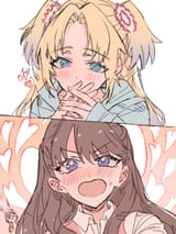 __fujishima_megumi_osawa_rurino_anyoji_hime_fujishima_megumi_and_osawa_rurino_love_live_and_1_more_drawn_by_junjun_kimi_la__298e42a6c4da32258c121670cd677663