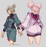 Chuchu grabbing Felsi&#039;s hand