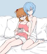 __souryuu_asuka_langley_and_ayanami_rei_neon_genesis_evangelion_drawn_by_mutsu_layergreen__55462c4c93851d76bd8c2a0688b6c017