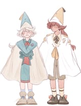 Suletta and Miorine - Hatted Witches