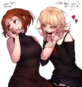 __uraraka_ochaco_and_toga_himiko_boku_no_hero_academia_drawn_by_sillybillyken__b4f2fc7065546822f1bcdb3444320e38