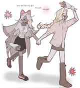 __charlie_morningstar_and_vaggie_hazbin_hotel_drawn_by_tppiiiiqqt__ae24a71bfd3f83c9464bdb198a70ebfb