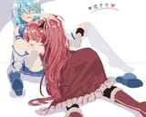 __miki_sayaka_and_sakura_kyoko_mahou_shoujo_madoka_magica_drawn_by_bcarr116__2c0a022780cbd3883540c72bd4d25bbd