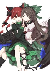 __kaenbyou_rin_and_reiuji_utsuho_touhou_drawn_by_wusem0108__578d0299255ca13427f7d2dc0513bcaf