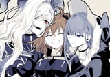 __fujimaru_ritsuka_nero_claudius_meltryllis_and_queen_draco_fate_and_1_more_drawn_by_ha1ft0ne1ady__d66769c33cd3e5ce0383650ca9065648