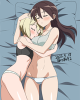 __erica_hartmann_and_gertrud_barkhorn_world_witches_series_and_1_more_drawn_by_ryohei_0617__f8d4820e5f00de9c752eba79dc258c53