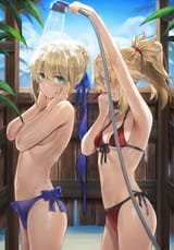 __artoria_pendragon_saber_and_mordred_fate_and_1_more_drawn_by_tonee__c0b635f3503afb080528971c96811d95